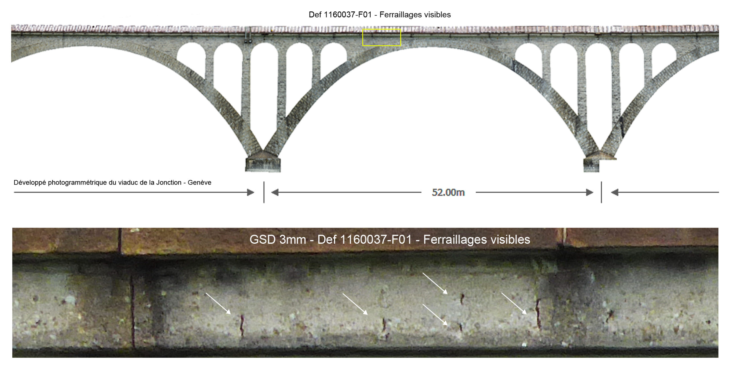 Inspection de viaduc