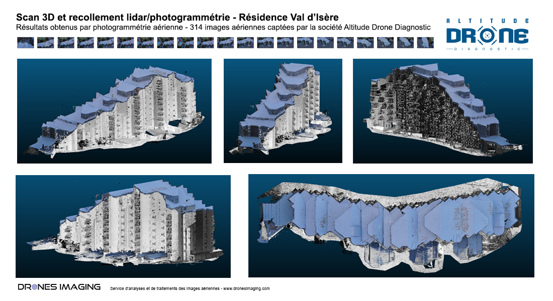 Fusion lidar et photogrammétrie