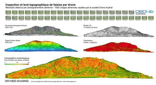 Inspection de falaise