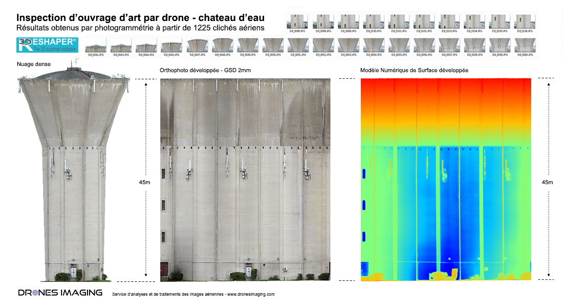 Water tower inspection