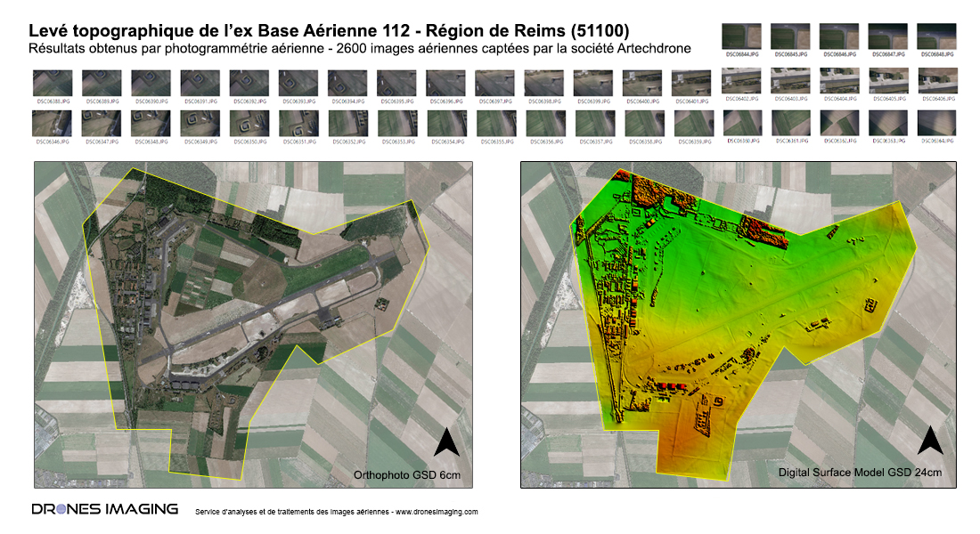 Orthophoto et DSM