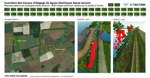 inspection de lignes électriques