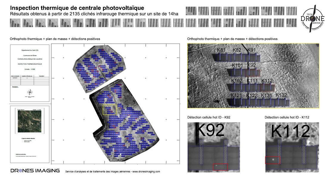 Thermal inspection by UAV